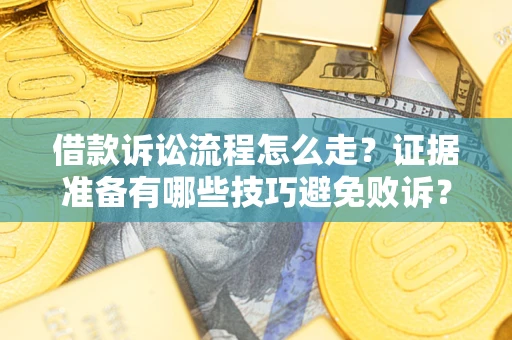 济南借款诉讼流程怎么走？证据准备有哪些技巧避免败诉？