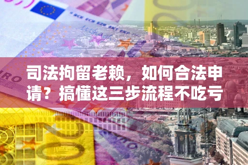 济南司法拘留老赖，如何合法申请？搞懂这三步流程不吃亏！