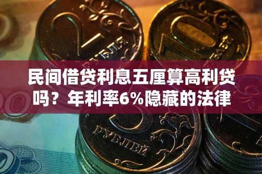 济南民间借贷利息五厘算高利贷吗？年利率6%隐藏的法律风险全解析